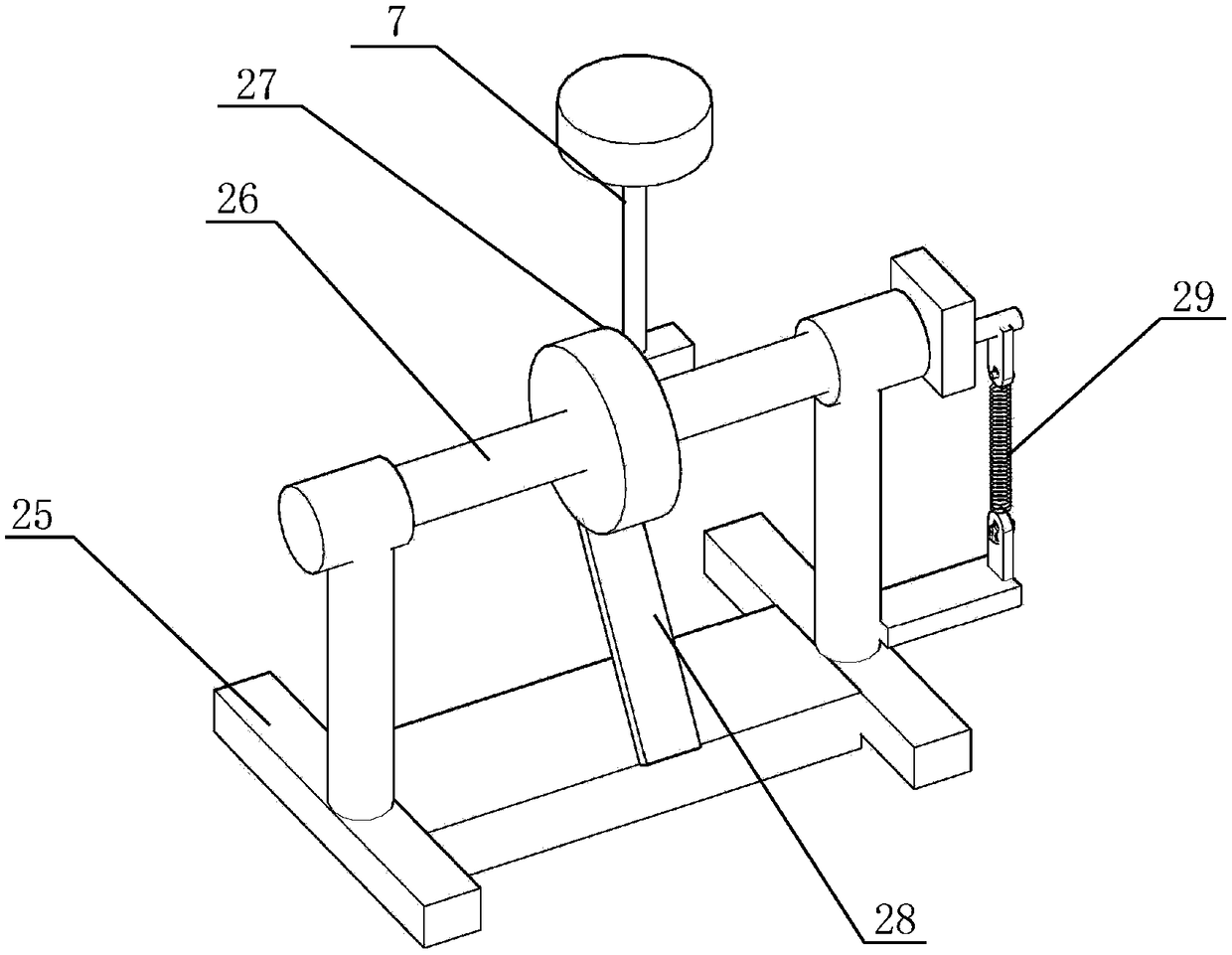 A shelf drum and a use method thereof