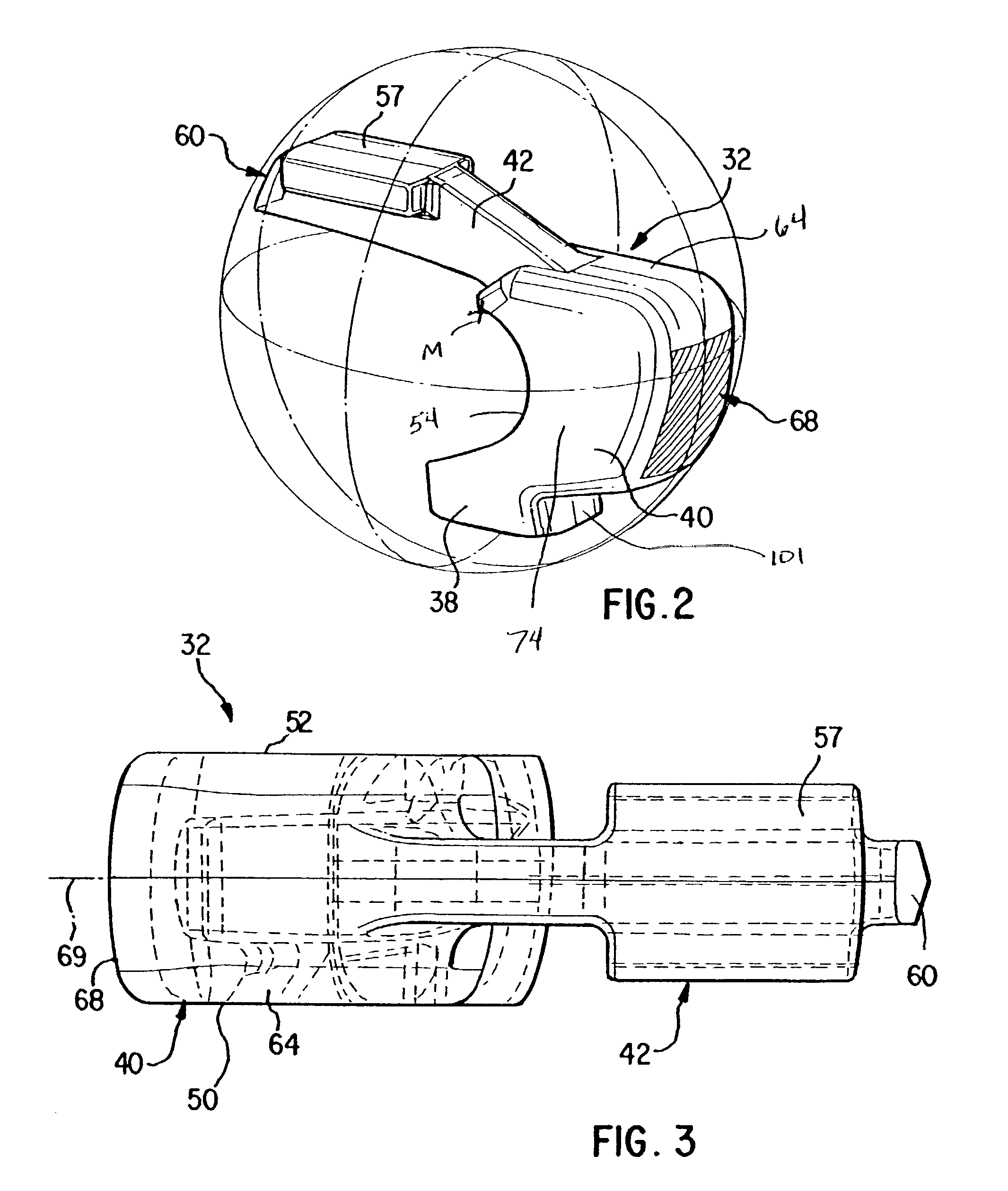 Assembly for securing a wear member to an excavator