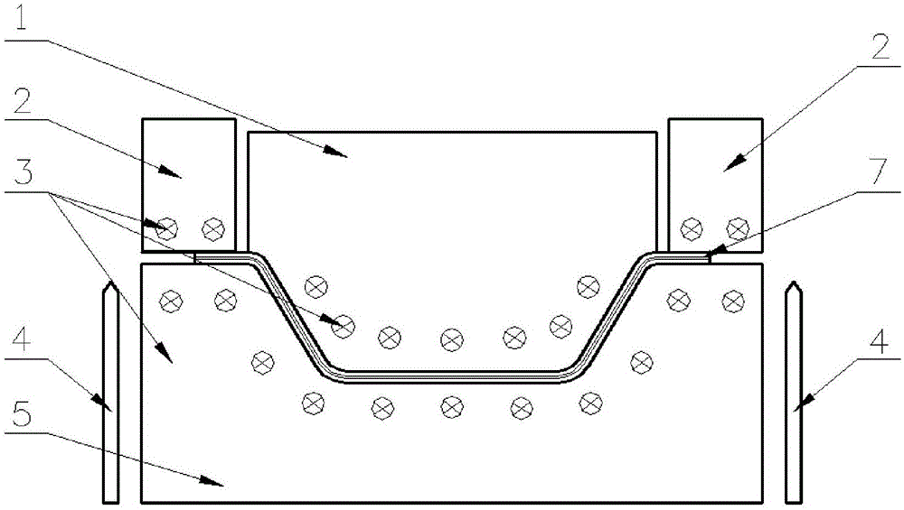 Forming method of fiber-reinforced thermoplastic resin aluminum alloy layer board part