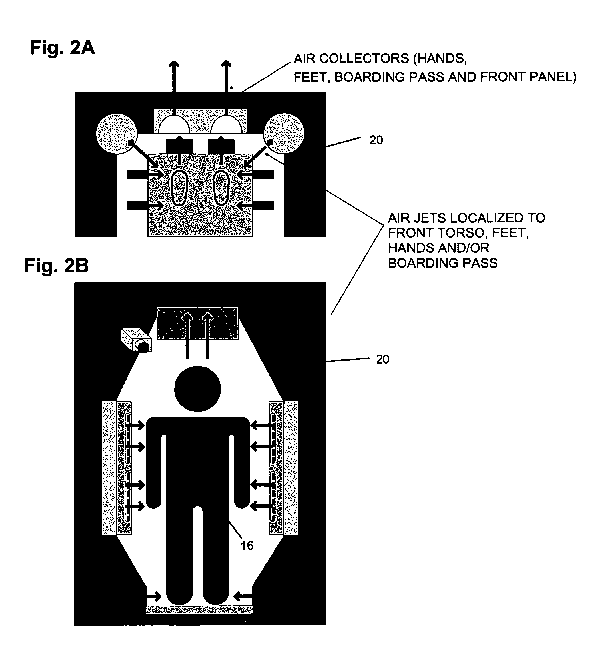 Multi-zonal detection of explosives, narcotics, and other chemical substances