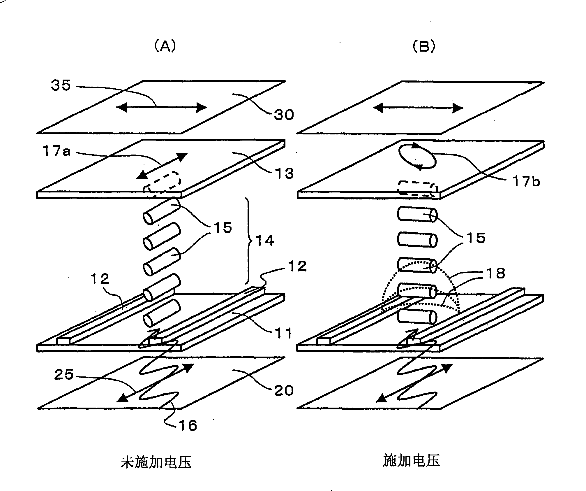 Liquid crystal display apparatus and polarizing panel group