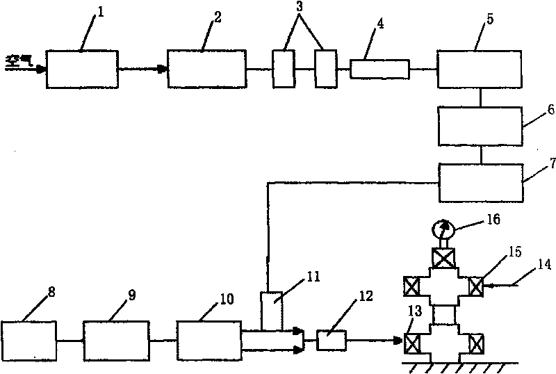 Thermal production well filling vapor and nitrogen foam profile control technique