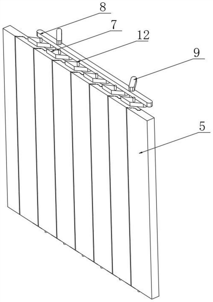 Water conservancy and hydropower assembly protection device and using method thereof