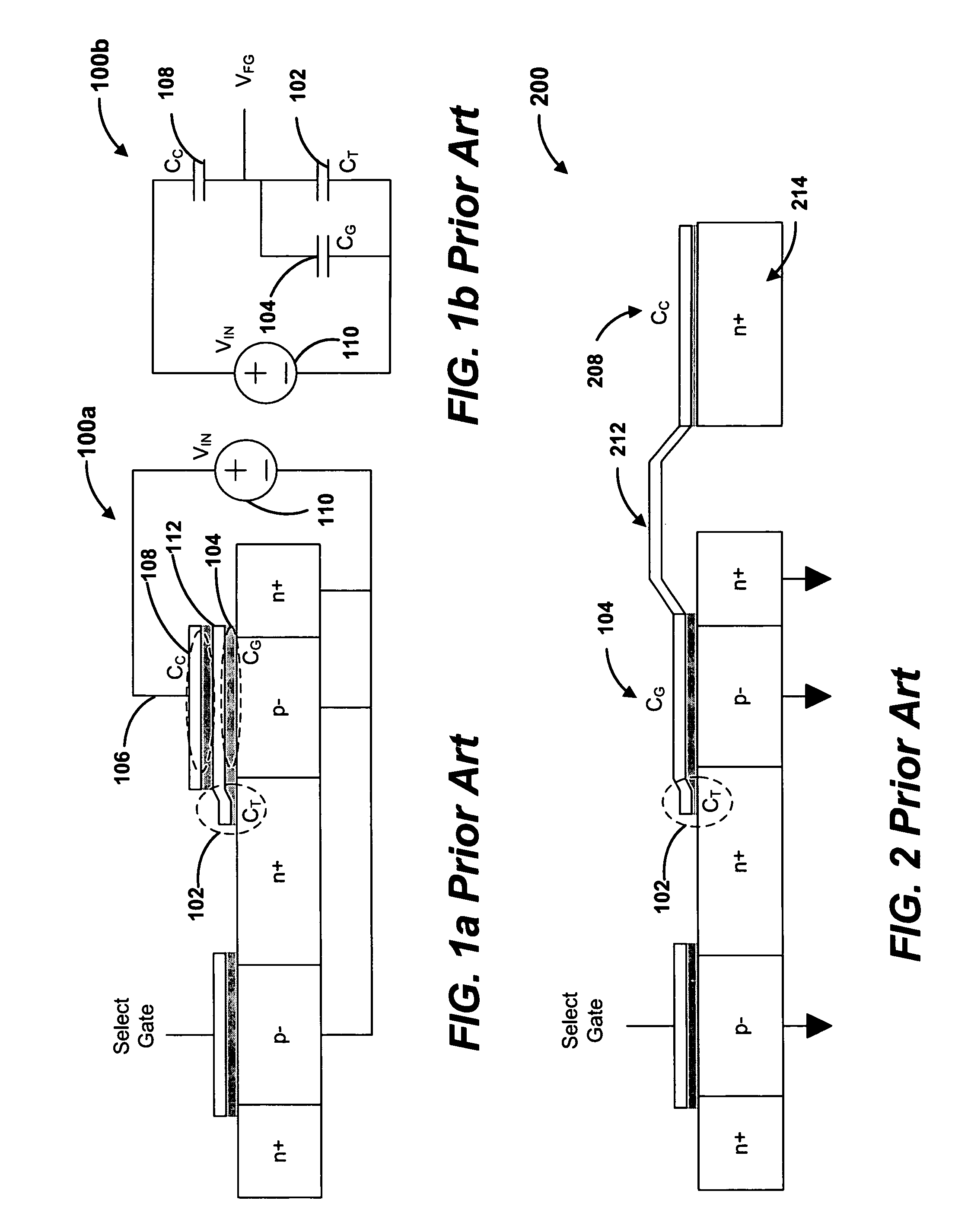 Single-poly EEPROM cell with lightly doped MOS capacitors