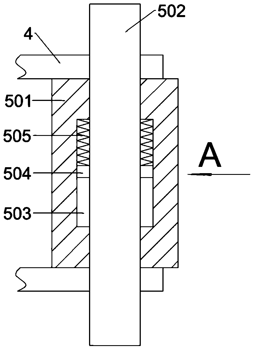 An industrial granular material processing equipment with a screen that can be lifted and rotated