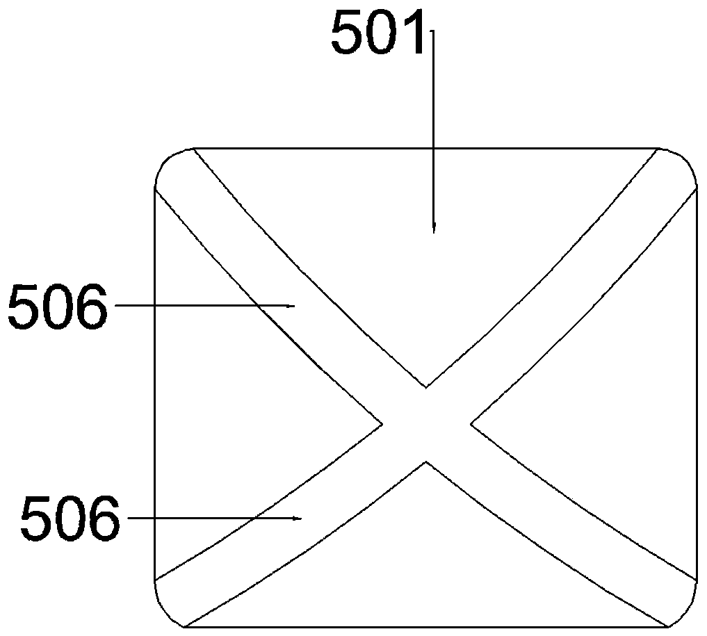 An industrial granular material processing equipment with a screen that can be lifted and rotated