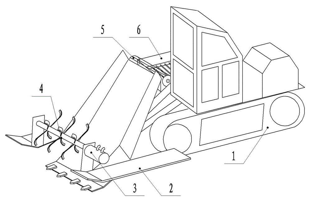 Water chestnut harvesting method and device