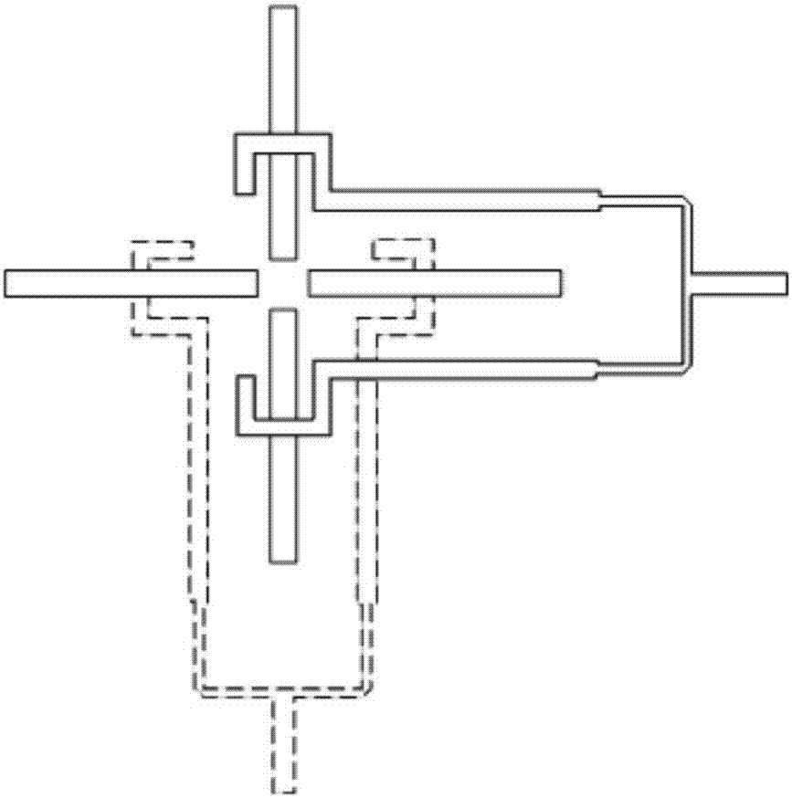 Broadband multi-polarized reconfigurable slot antenna and polarization method therefor