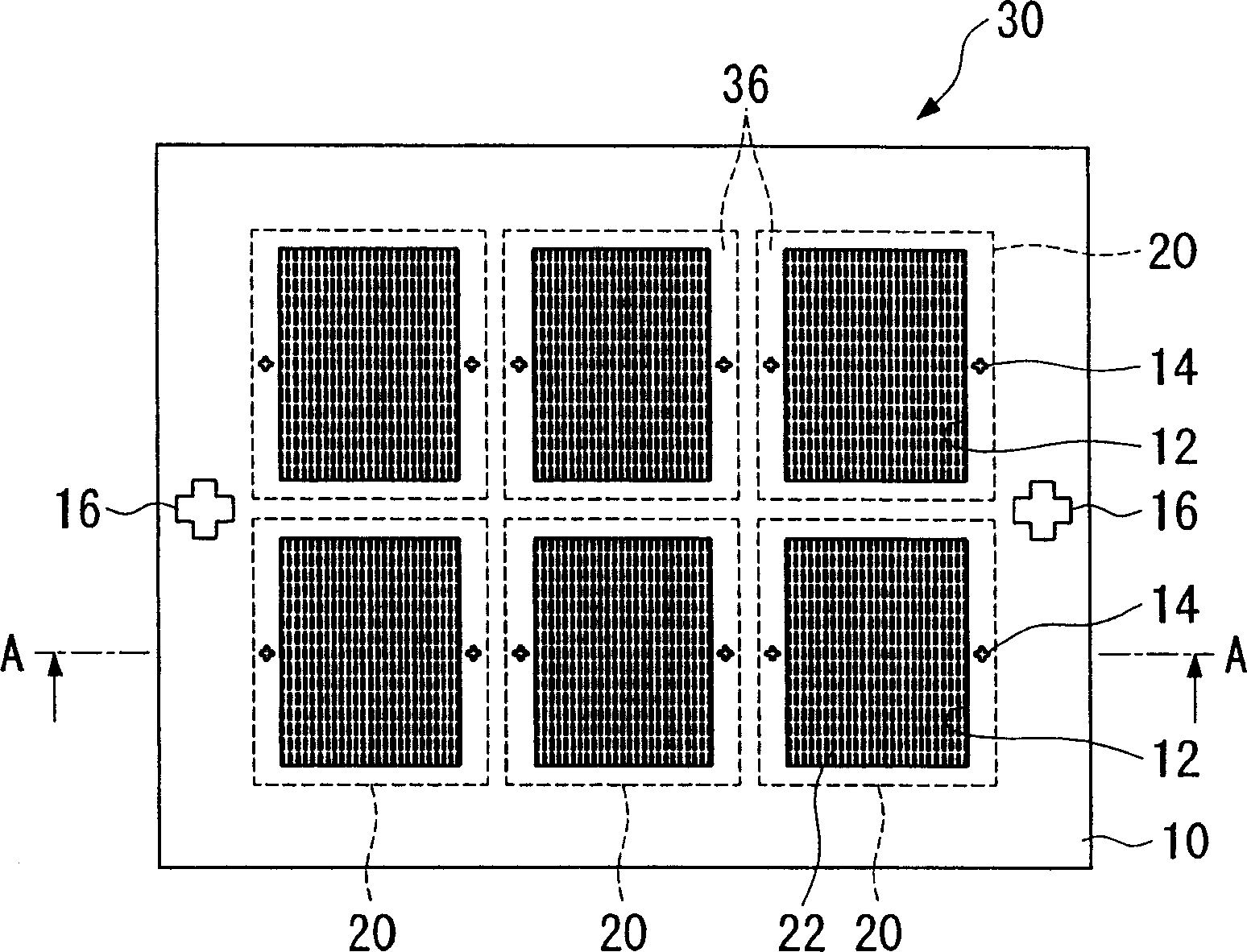 Mask, method of manufacturing mask, device for manufacturing mask, method of manufacturing layer of luminescent material