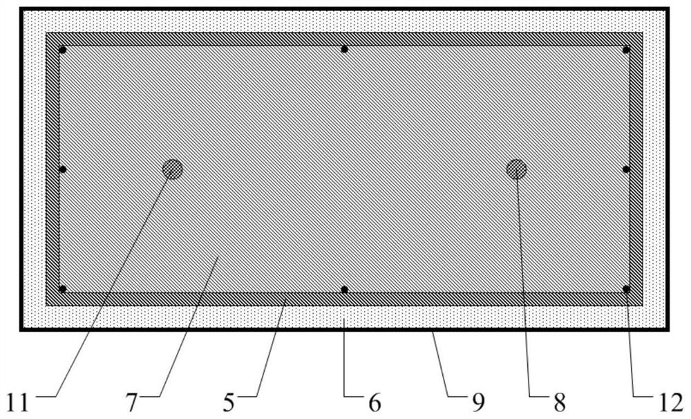 Radiation ionization-ion permeation composite isotope battery and preparation method thereof