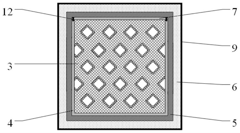 Radiation ionization-ion permeation composite isotope battery and preparation method thereof