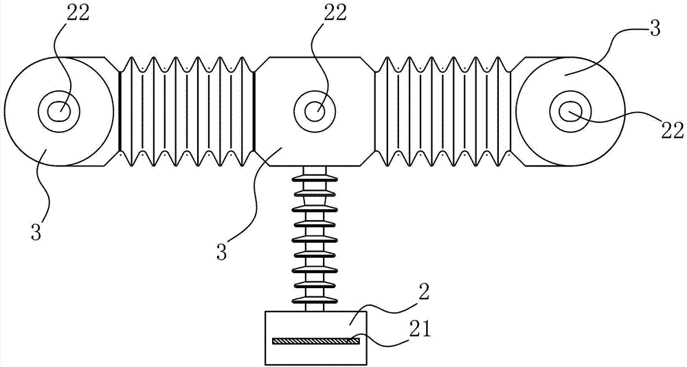 Three-phase integrated electronic transformer