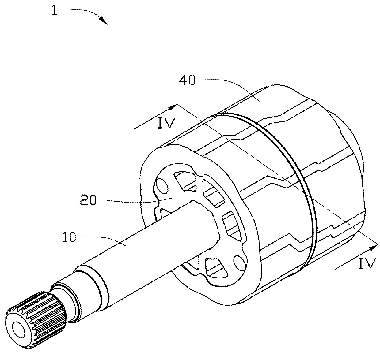 Motor and rotor thereof