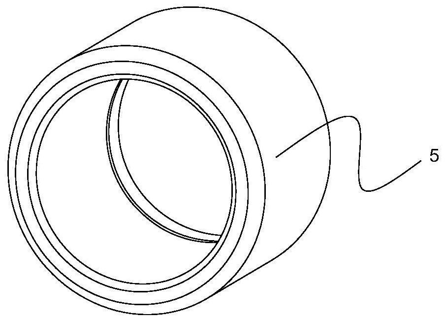 Neodymium iron boron magnetic ring chamfering detection mechanism