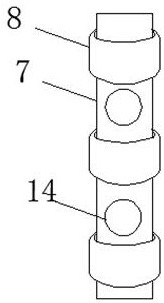 A squeeze cleaning device for heat exchange tubes