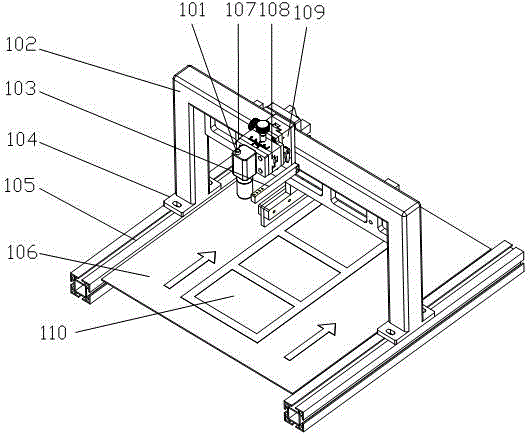 Automatic on-line vision detecting and sorting system and sorting method