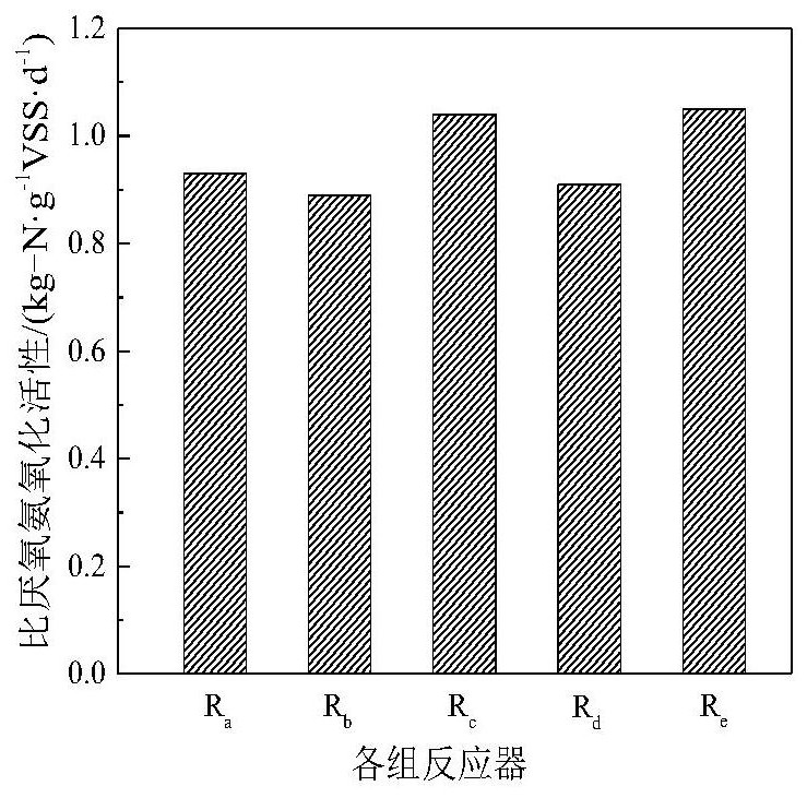 A method for controlling the flotation of anaerobic ammonium oxidation granular sludge in a high-load reactor