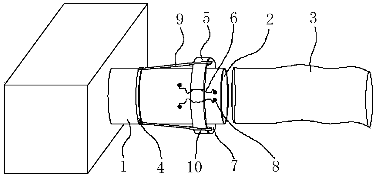 Connecting structure of air duct and ventilation belt and air duct system