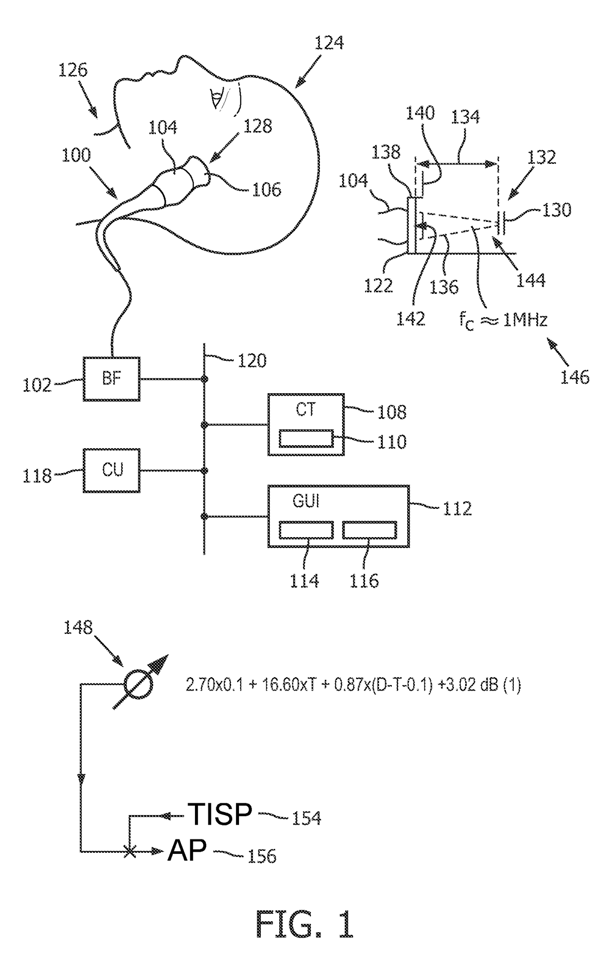 Setting of sonothromobolysis ultrasound output power