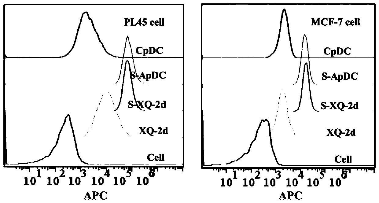 Phosphorothioate modified nucleic acid aptamer medicine conjugate as well as a preparation method and application thereof