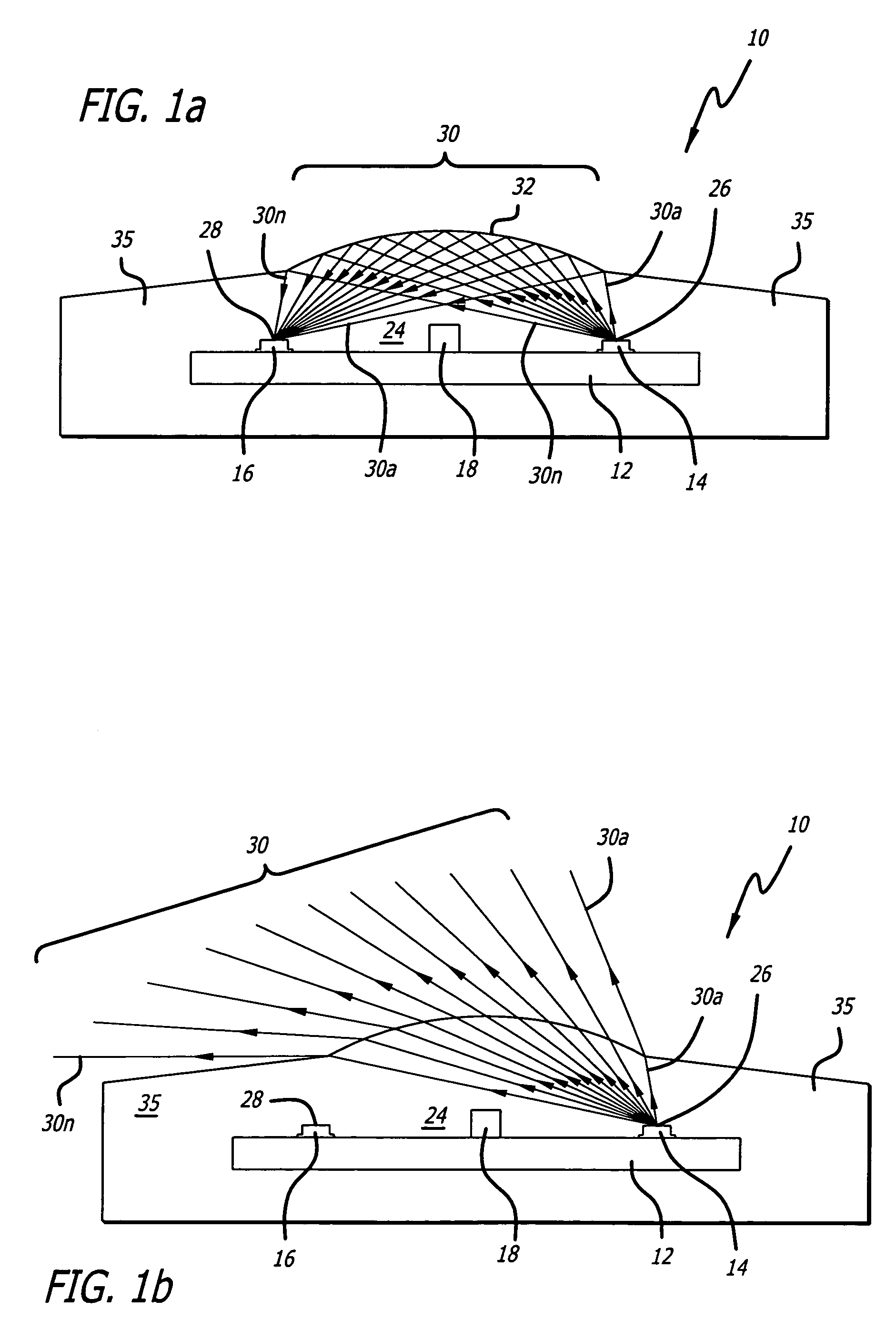 Optical moisture sensor and method of making the same