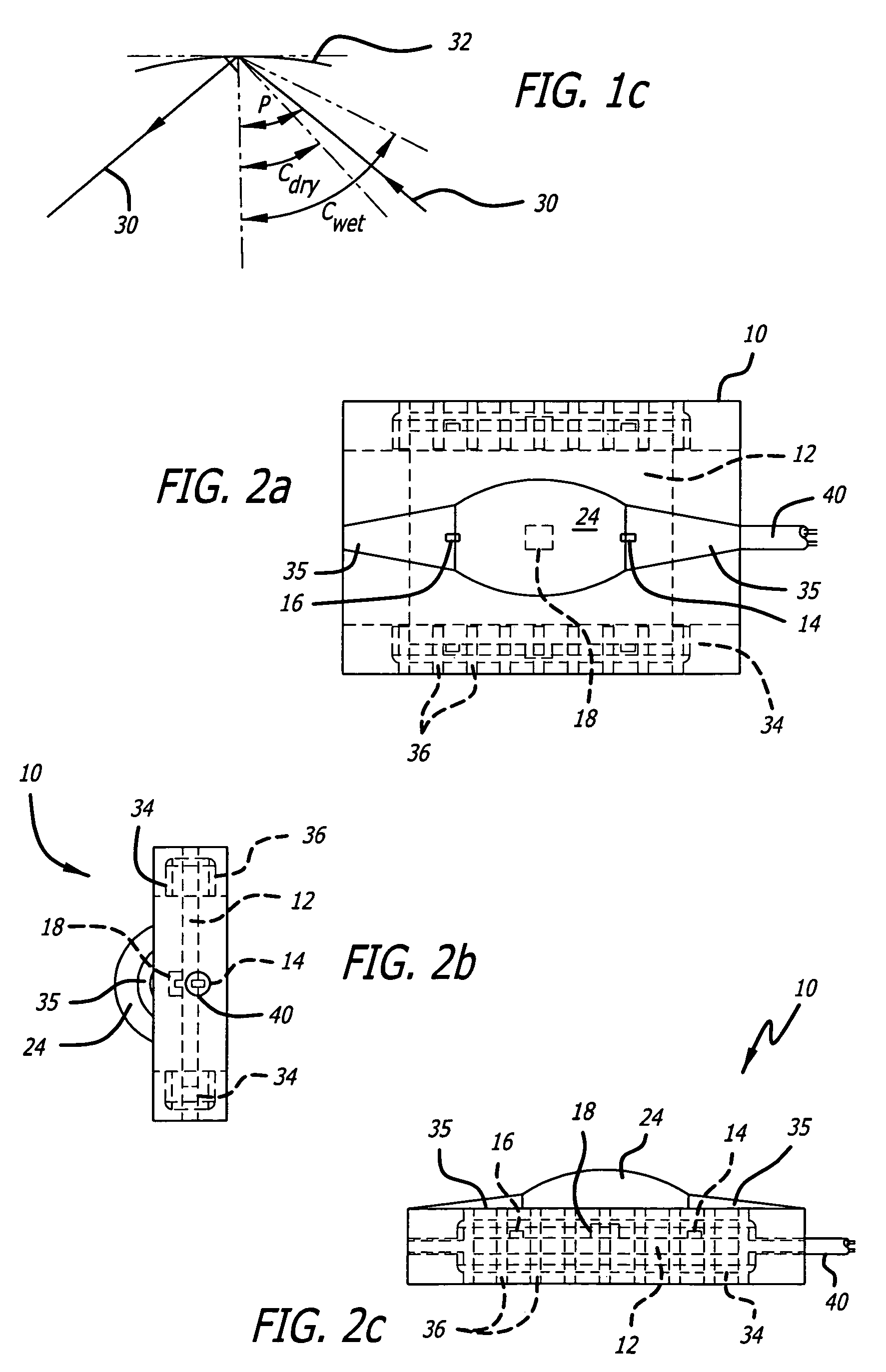 Optical moisture sensor and method of making the same