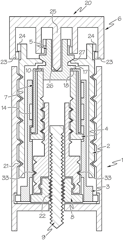 Rotatable end of dose feedback mechanism