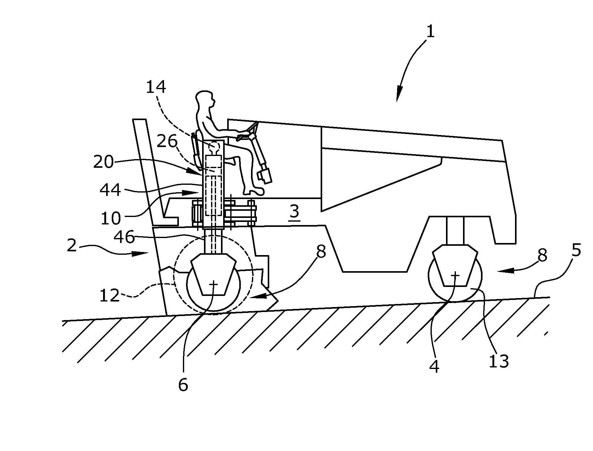 Automotive Milling Machine, Use Of A Lifting Column Of A Milling Machine, As Well As Method For Increasing The Operating Efficiency Of A Milling Machine