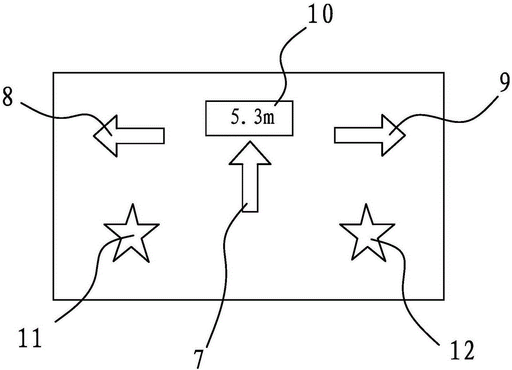 Active safety system for detecting vehicle distance, and control method