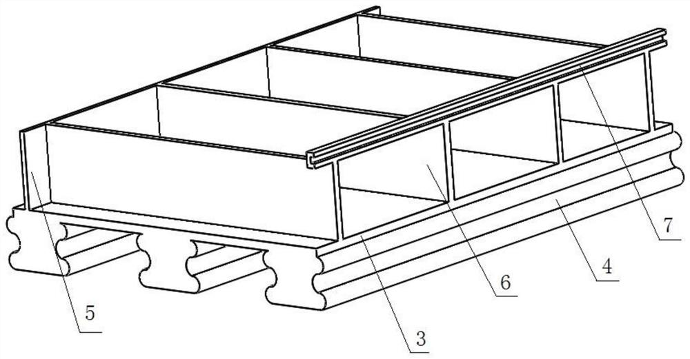 A segmental manufacturing process of duplex stainless steel mediastinal cabin