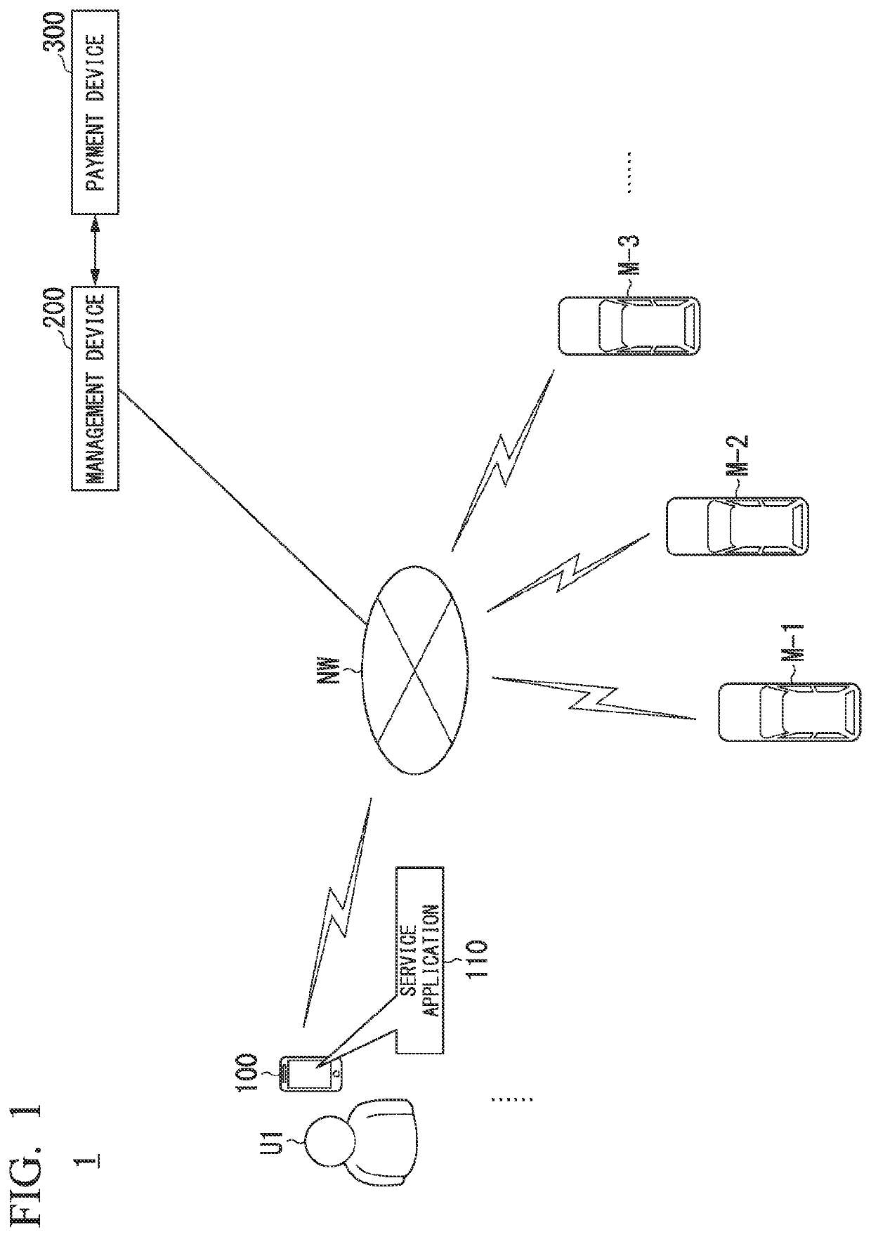 System, vehicle control device, and method