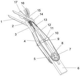 A simple device for collecting honey on cliffs