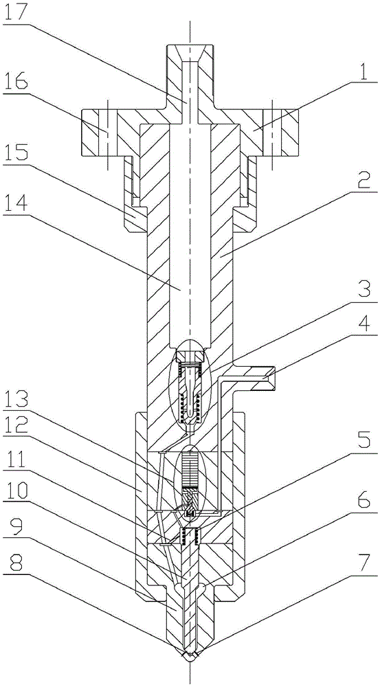 Piezo Controlled Accumulator and Regulator Fuel Injector