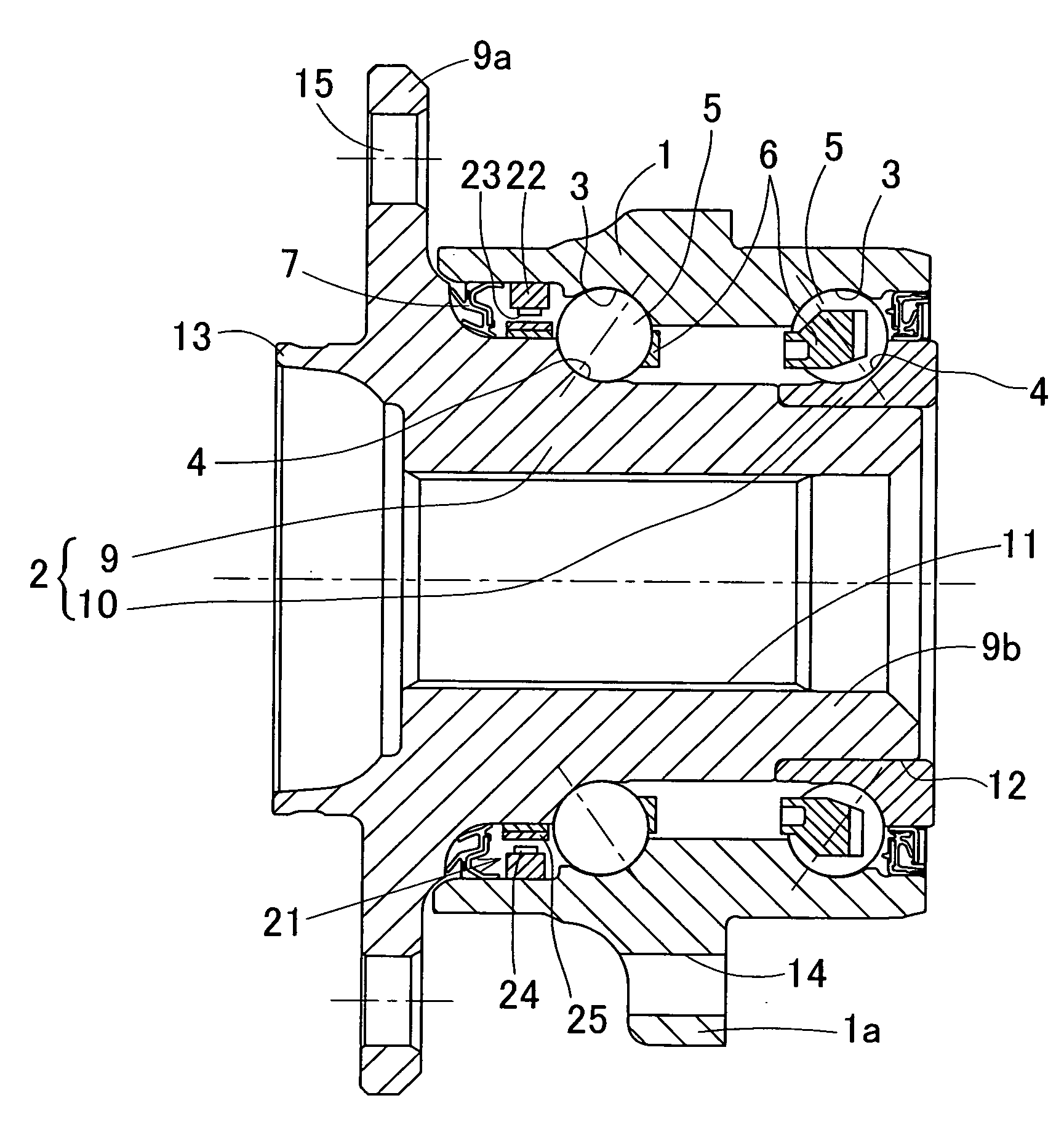 Sensor-Equipped Wheel Support Bearing Assembly