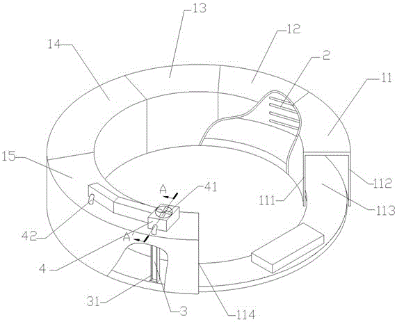 A rotary tunnel kiln