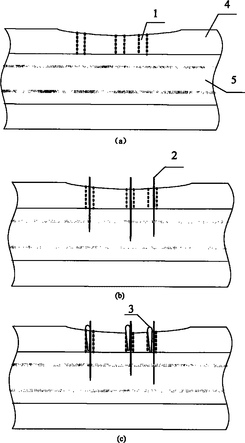 Method for detecting neural signal of spinal cord for long term and positioning exciting electrode