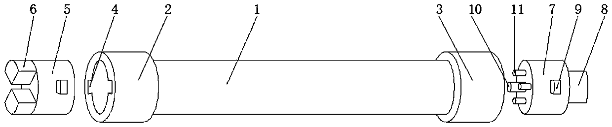 Novel bending strip of structure capable of being bent and processing technology of novel bending strip