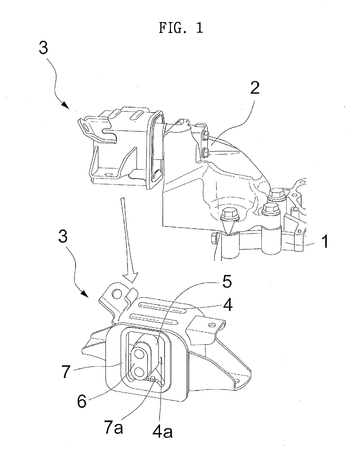 Stopper for transmission mount