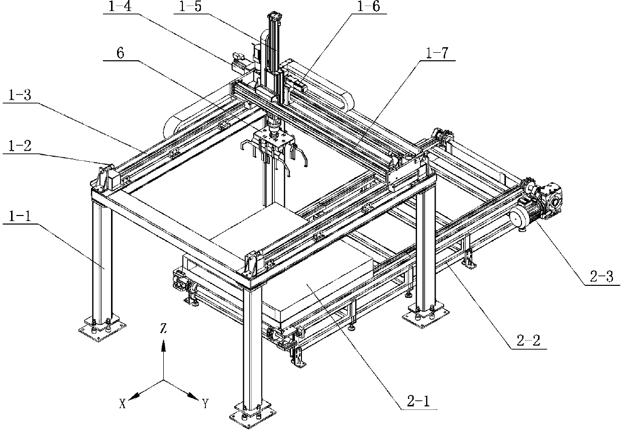 Lead-acid storage battery grid automatic conveying device