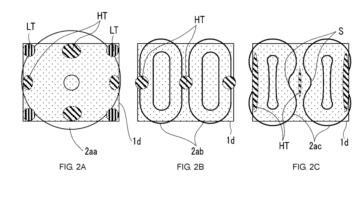 Heating and cooling device