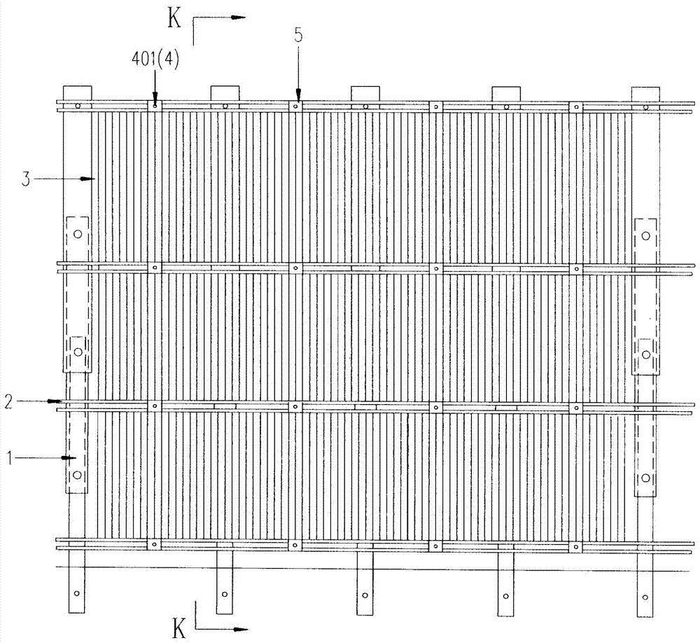 Assembly type recyclable deep foundation pit supporting system and construction method thereof