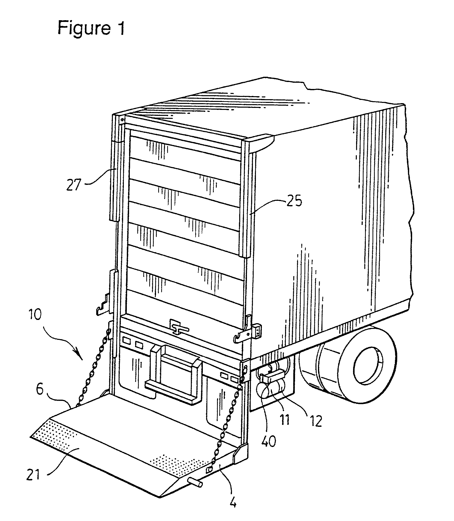 Hydraulic platform lift incorporating positive displacement valve, and positive displacement valve for hydraulic platform lift