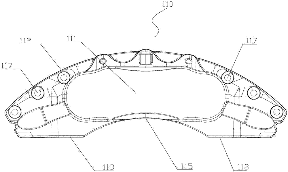 Variable assembly-type automobile brake caliper cover