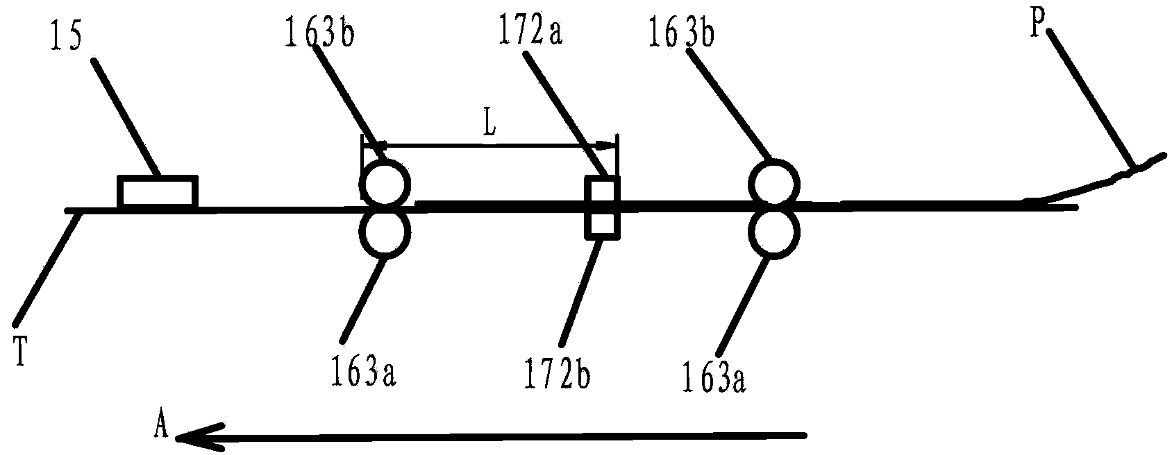 Medium overlapping detection method and medium treatment device