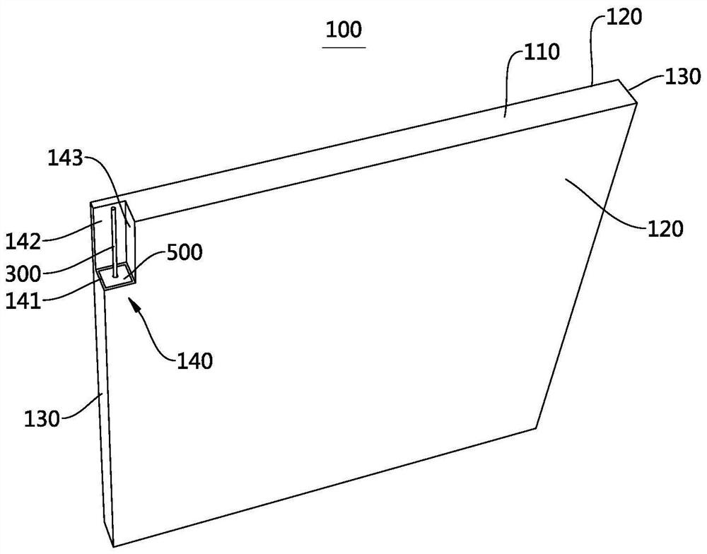 Fabricated connecting structure and building component fabrication method