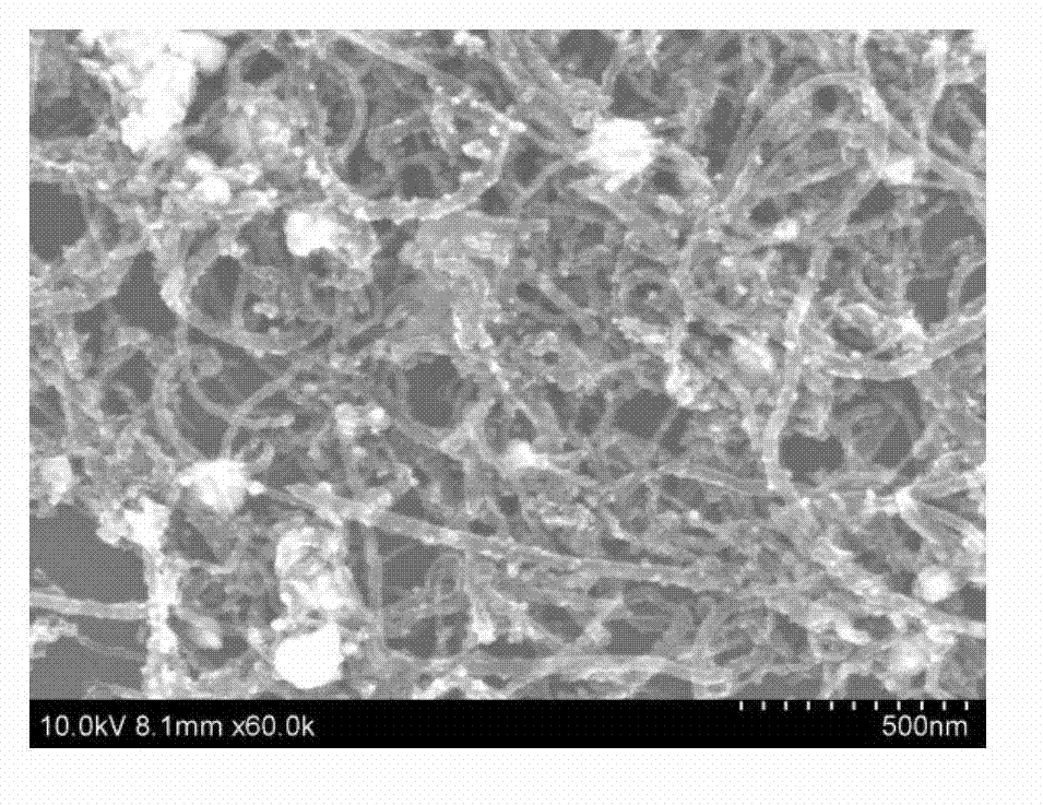 Chemical nickel-cobalt-lanthanum ternary alloy plating solution for carbon nano tube, and chemical plating method