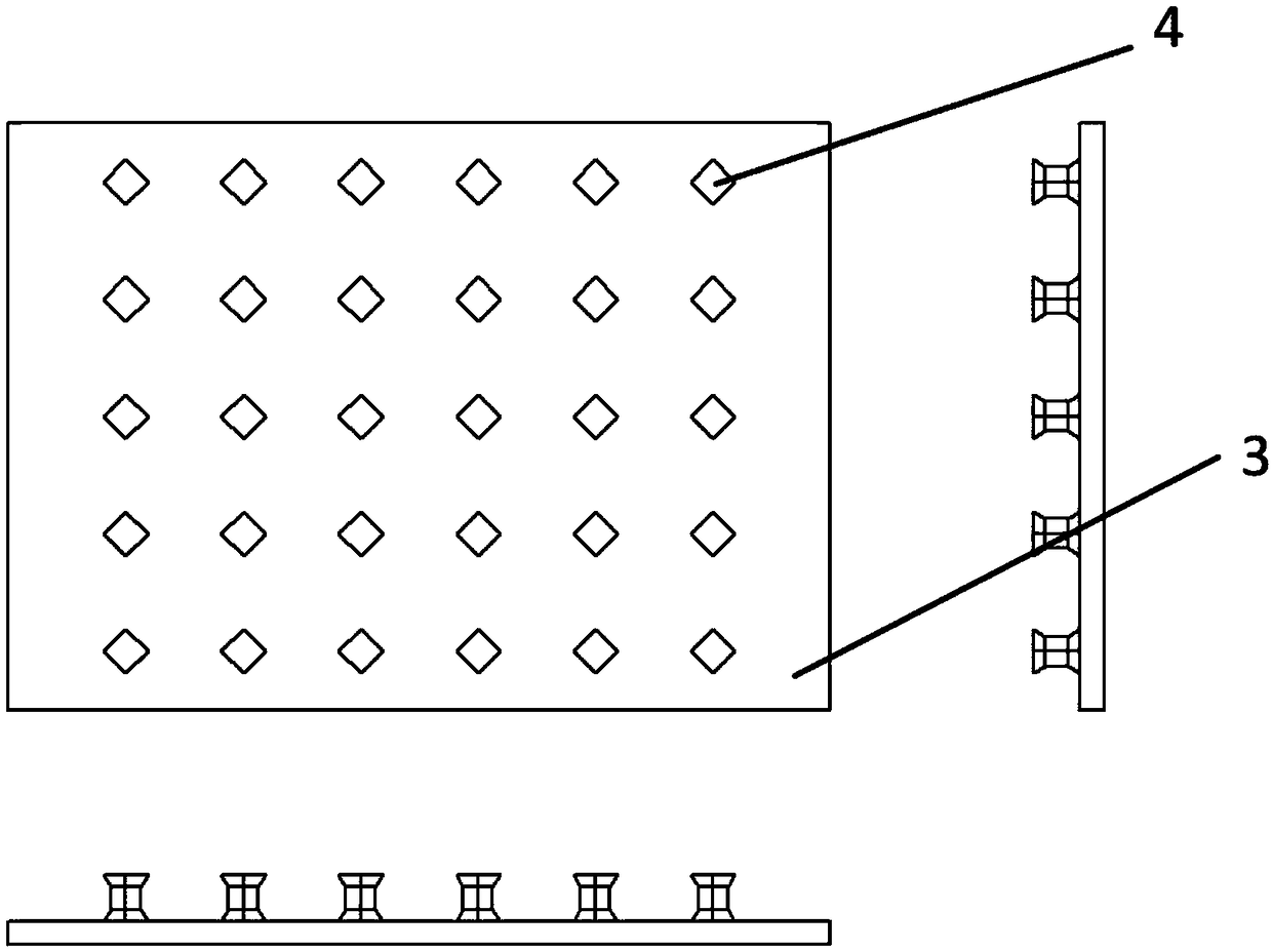 Turbulence structure in array jet cooling