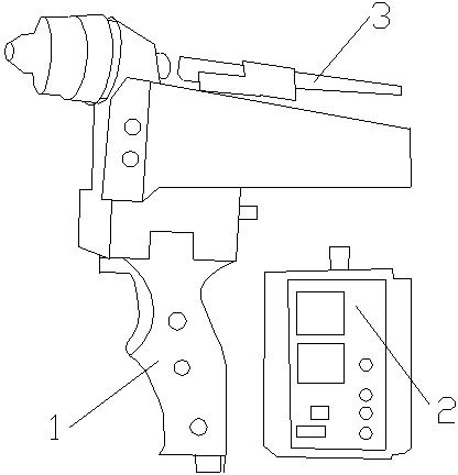 Self-propagating reactive spraying method for cermet rods