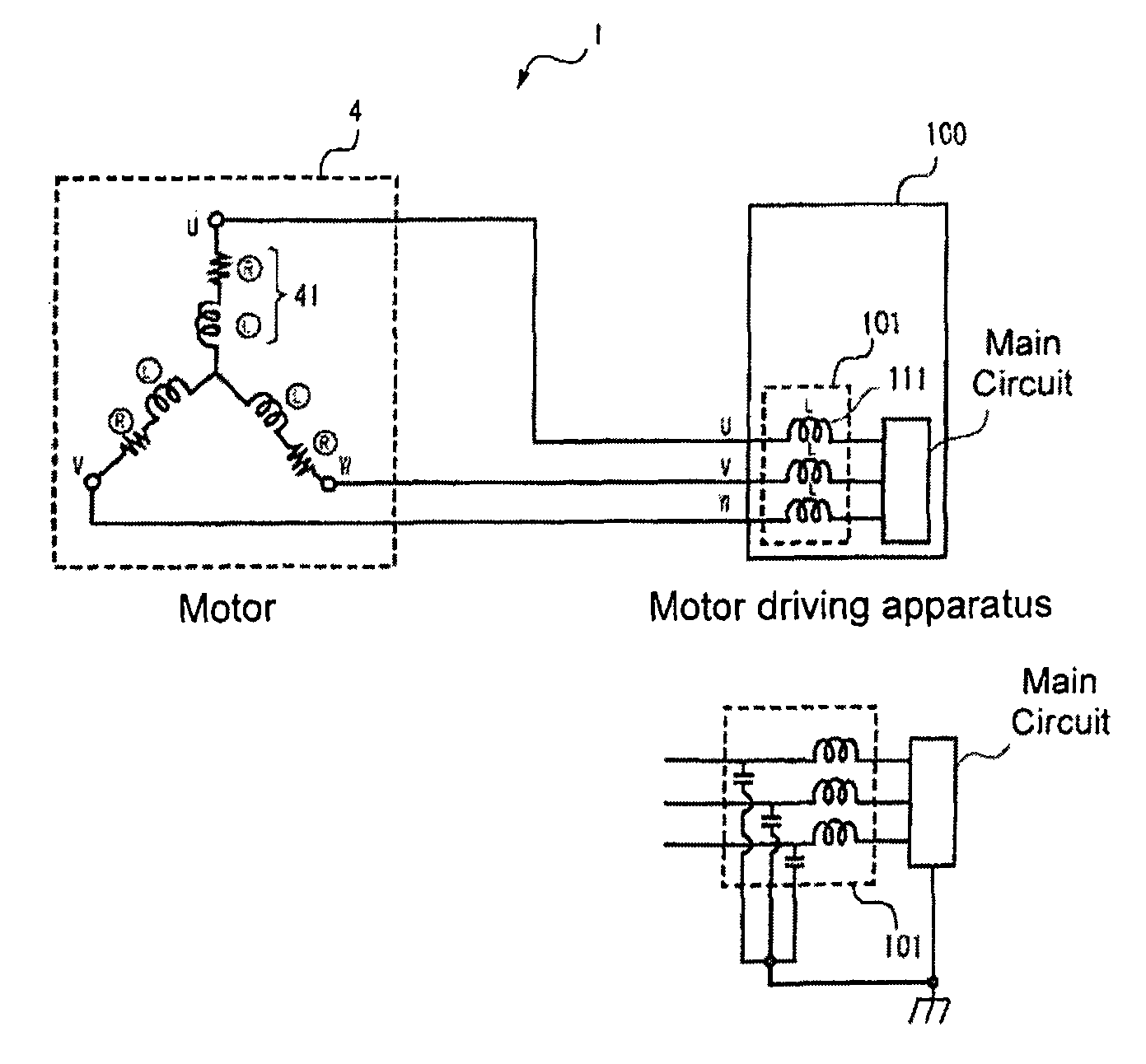 AC motor driving apparatus and control method