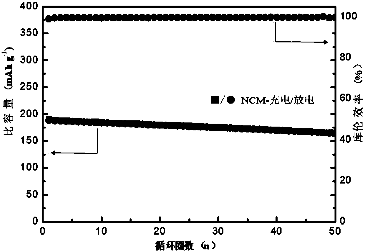 High-nickel ternary positive electrode material and preparation method thereof